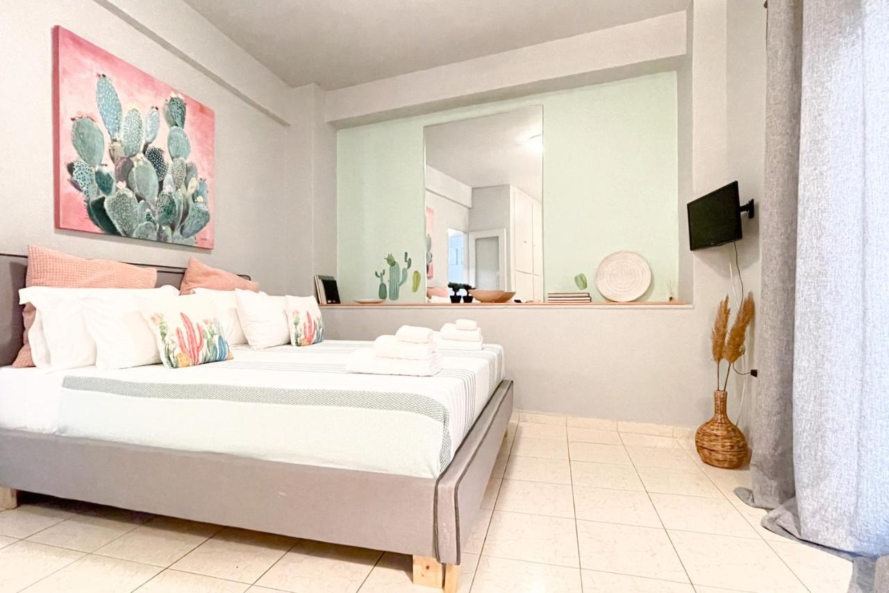 Cute 1Br Apt With Balcony In The Heart Of The City 아테네 외부 사진